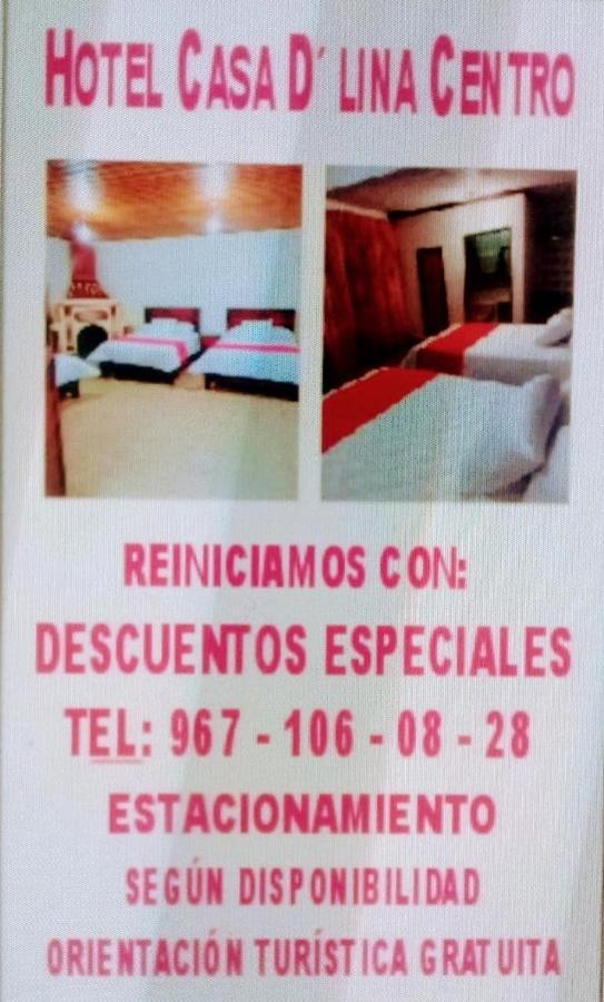 Hotel Casa D'Lina Centro San Cristóbal de Las Casas Eksteriør billede